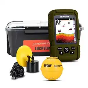 Lucky Handheld Fischfinder kabellos und verkabelt für Boot und Kajak