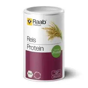 Reisprotein Pulver Bio Raab Vitalfood 400 g – Pflanzliches Eiweiß