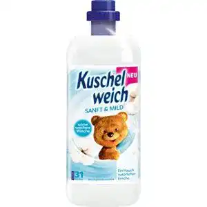 Kuschelweich Weichspüler 6er Vorratspack 1000ml für sanfte Wäschepflege