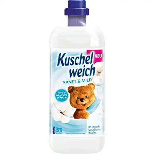Kuschelweich Weichspüler 6er Vorratspack 1000ml für sanfte Wäschepflege