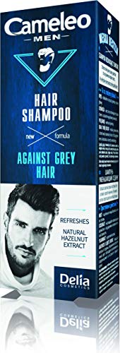 Shampoo gegen graue Haare von Cameleo für Männer