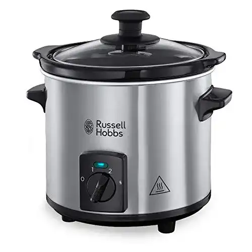 Russell Hobbs Slow Cooker Mini 2L mit Keramik-Gartopf und 3 Temperatureinstellungen