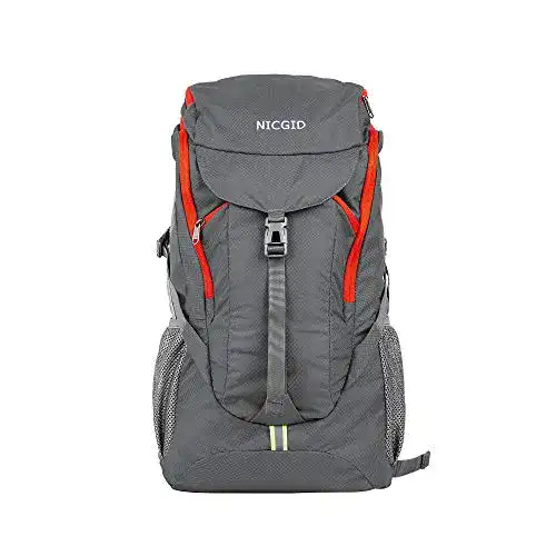 Rucksack 50 Liter Nicgid Faltbarer Wanderrucksack für Outdoor-Aktivitäten