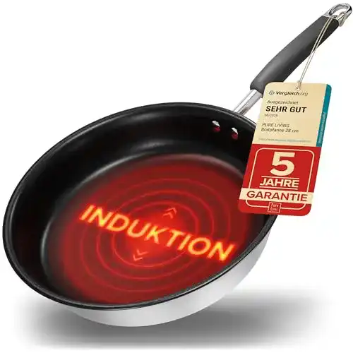 Pfanne 28 cm Pure Living Interior Design für Induktion