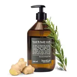 Jean & Len Hand- und Body Wash mit Rosmarin und Ingwer