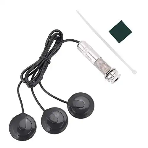 Dilwe Piezo Tonabnehmer für Gitarre und akustische Instrumente