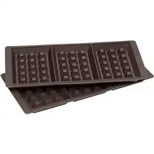 Silikon Waffelform Lurch 85084 FlexiForm 2er Set aus 100% BPA-freiem Silikon