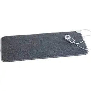Heizteppich für Badezimmer: Beheizbare Fußbodenmatte 105x55cm