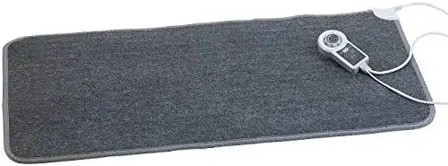 Heizteppich für Badezimmer: Beheizbare Fußbodenmatte 105x55cm