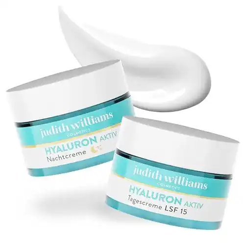 Judith Williams Gesichtscreme Hyaluron Aktiv Tages- und Nachtcreme Set