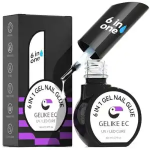 Nagelkleber Gelike EC für Kunstnägel 6-in-1 Nail Glue