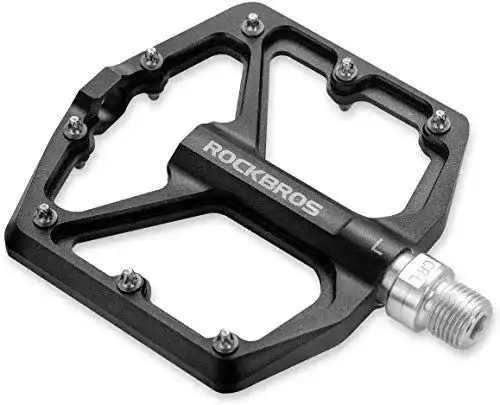 Fahrradpedale ROCKBROS Aluminium Plattformpedale für Rennräder