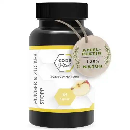 Apfelpektin-Kapseln von Code Vital zur Unterstützung der Diät