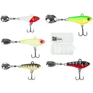 Angelköder Zite Fishing Spin-Jigs Sortiment 15-35g für Raubfische
