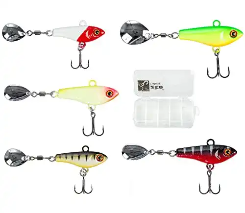 Angelköder Zite Fishing Spin-Jigs Sortiment 15-35g für Raubfische