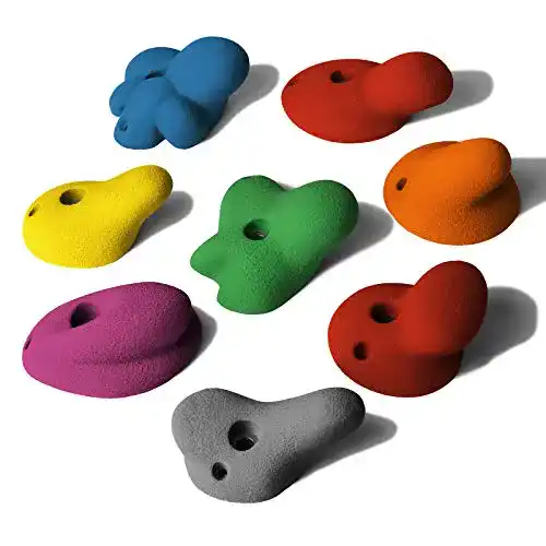 Alpidex 8 XL Klettergriffe für Kletterwände mit Henkelgriffen
