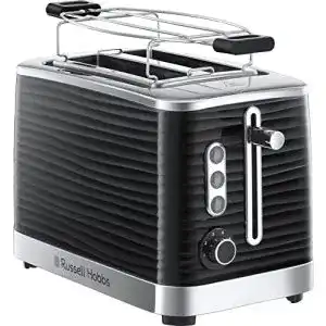 Russell Hobbs Toaster für 2 Scheiben Inspire mit Brötchenaufsatz