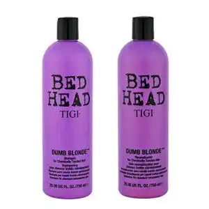 Tigi Bed Head Dumb Blonde Shampoo und Conditioner Set für blondes Haar