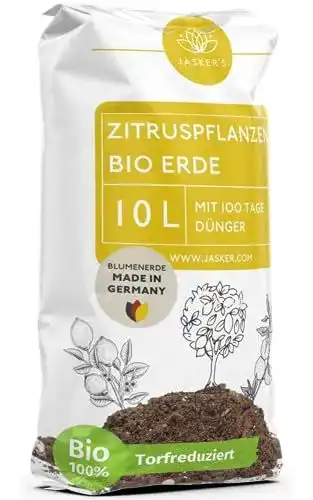 Zitruserde Jasker’s 10 Liter aus 100% nachwachsenden Rohstoffen