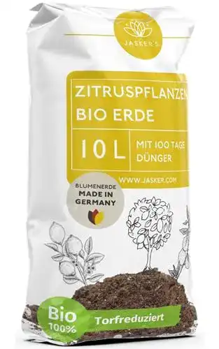 Zitruserde Jasker’s 10 Liter aus 100% nachwachsenden Rohstoffen