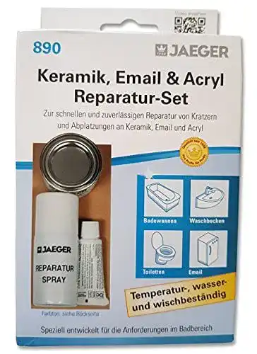 Badewannen Reparaturset für Keramik, Email und Acryl
