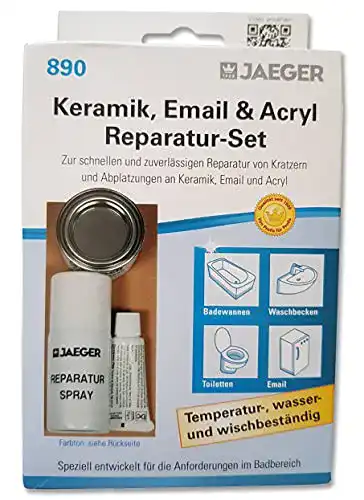 Badewannen Reparaturset für Keramik, Email und Acryl