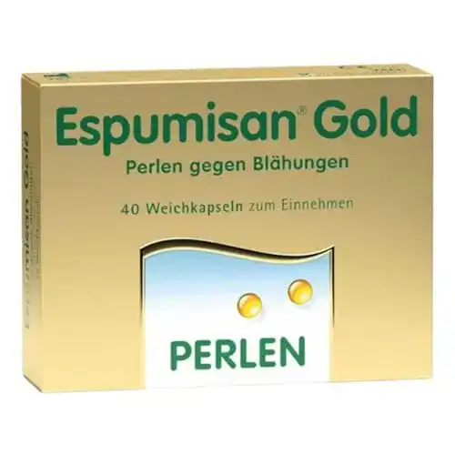 Espumisan Gold Perlen gegen Blähungen