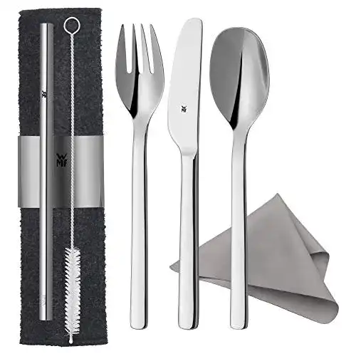 WMF Besteck Set my2Go aus Edelstahl, 8-teilig für Outdoor-Aktivitäten