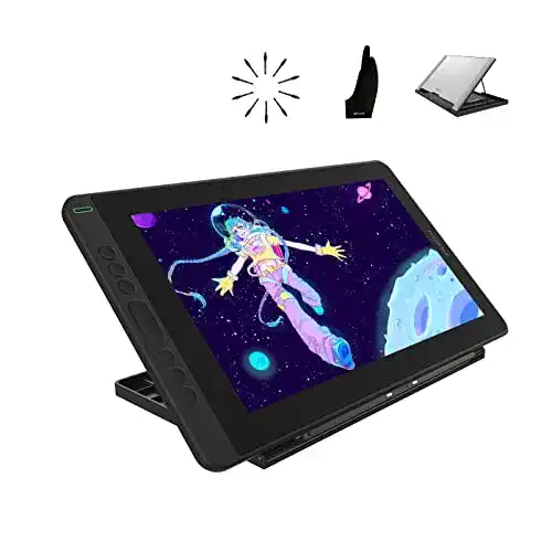 Grafiktablett Huion Kamvas 13 mit Display und Stift PW517