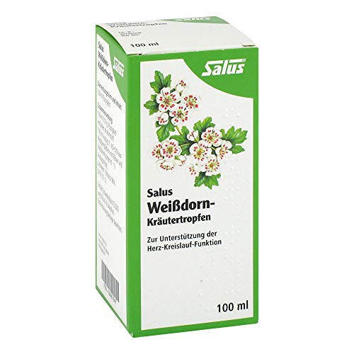 Weißdorn-Tropfen Salus 100 ml – Kräutertropfen zur Unterstützung der Herzgesundheit