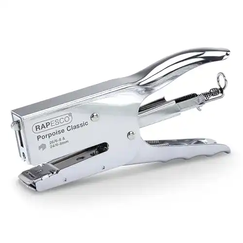 Heftzange Rapesco R81000A3 Porpoise Classic mit 45 Blatt Kapazität