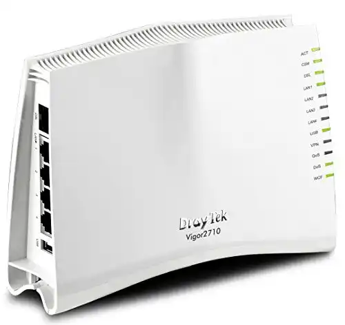 DrayTek Vigor 2710 DSL-Router mit 4 Ports für stabile Internetverbindungen