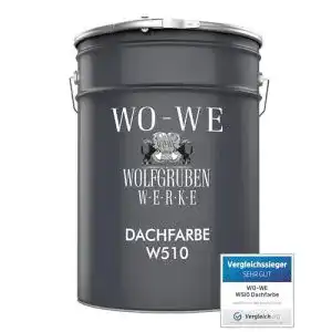 Sockelfarbe Wo-We Dachfarbe Dachbeschichtung W510 Anthrazitgrau