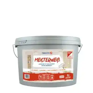 Wandfarbe Farbklecks24 Meisterweiß (versch. Größen), weiss (5L)