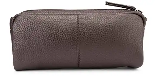 Federmäppchen aus Leder von Leabags – Große Echtleder Federmappe