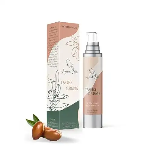 Arganöl-Creme für empfindliche und trockene Haut mit 10% Arganöl