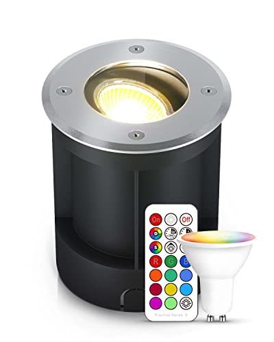 Bodeneinbaustrahler lambado LED für Außen mit RGB Farbwechsel