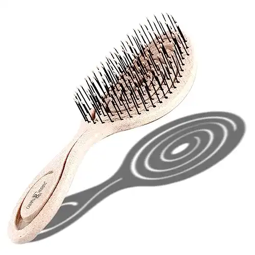 Haarbürste Chiara Ambra Bio – Entwirrbürste ohne Ziepen für alle Haartypen