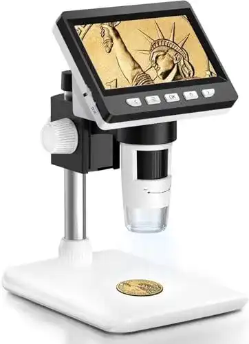 Mikroskop Aopick LCD Digital 1000X mit 4,3 Zoll 1080P USB