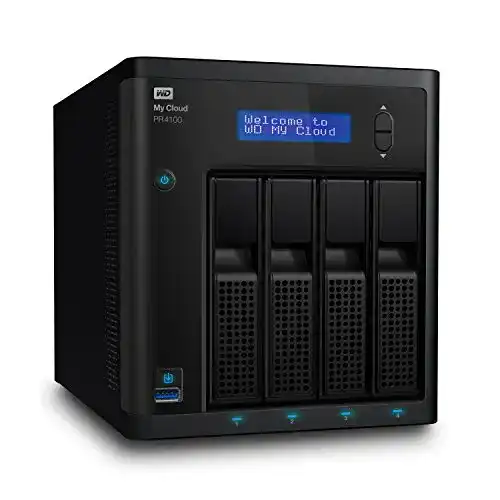 NAS-Server Western Digital WD My Cloud Pro PR4100 mit 40 TB