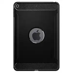 iPad Mini 5 Hülle Spigen Rugged Armour Schwarz für 2019