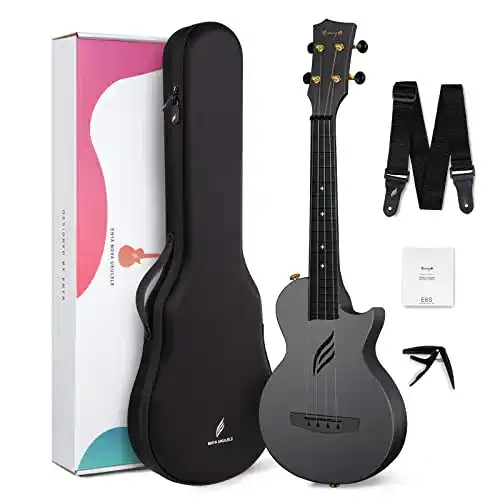 Konzert-Ukulele Enya Nova U 23 Zoll aus Kohlefaser