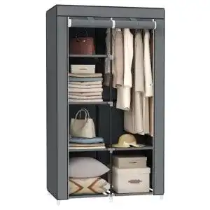Stoffschrank SONGMICS mit 6 Ablagen zur flexiblen Aufbewahrung
