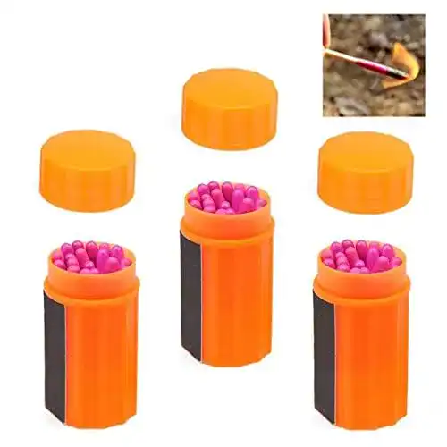 Sturmstreichhölzer KRY – Transportable Survival-Zündhölzer