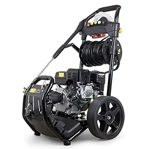 Benzin Hochdruckreiniger Detec DT-KR170D mit 7 PS und 170 bar