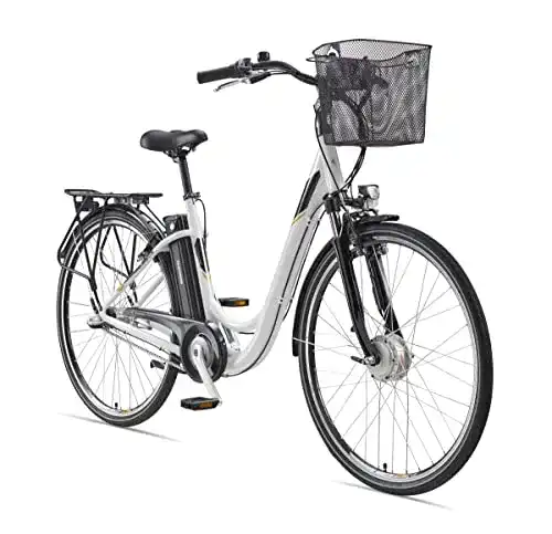 E-Bike Damen Telefunken 28 Zoll Elektrofahrrad mit 3-Gang Shimano