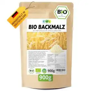 Backmalz EWL Naturprodukte Bio Malz aus 100% deutscher Gerste
