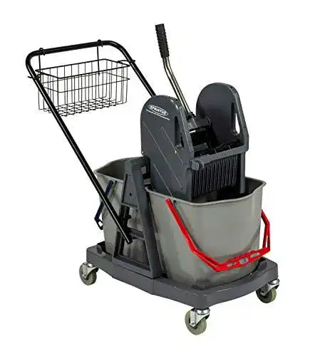 Reinigungswagen Sprintus 301001 mit Doppelfahreimer 2 x 17 Liter