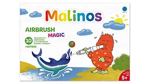 Pusifte Malinos 300964 Airbrush-Magie Stifte mit 10+ Farben