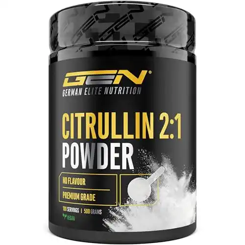 L-Citrullin DL-Malat Pulver von German Elite Nutrition – 500 g